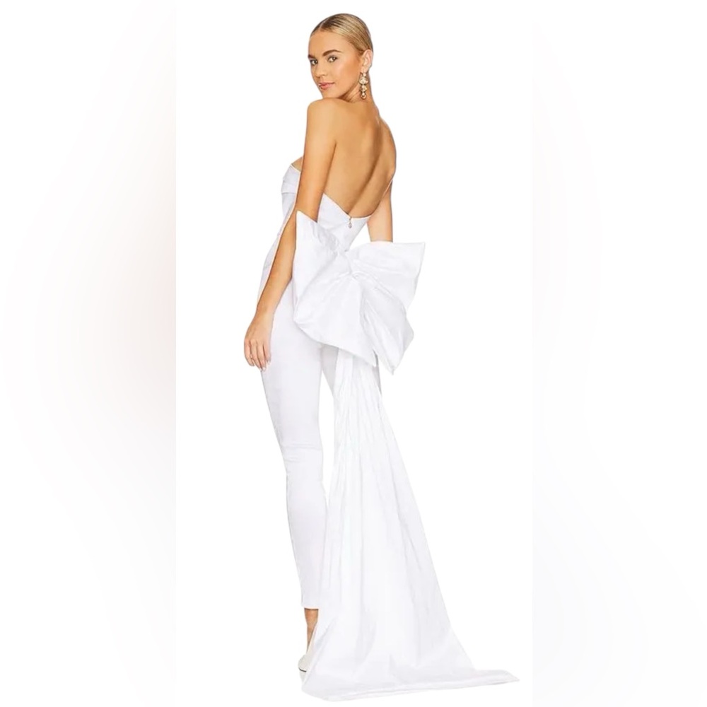 NOOKIE Reese Jumpsuit in White size medium